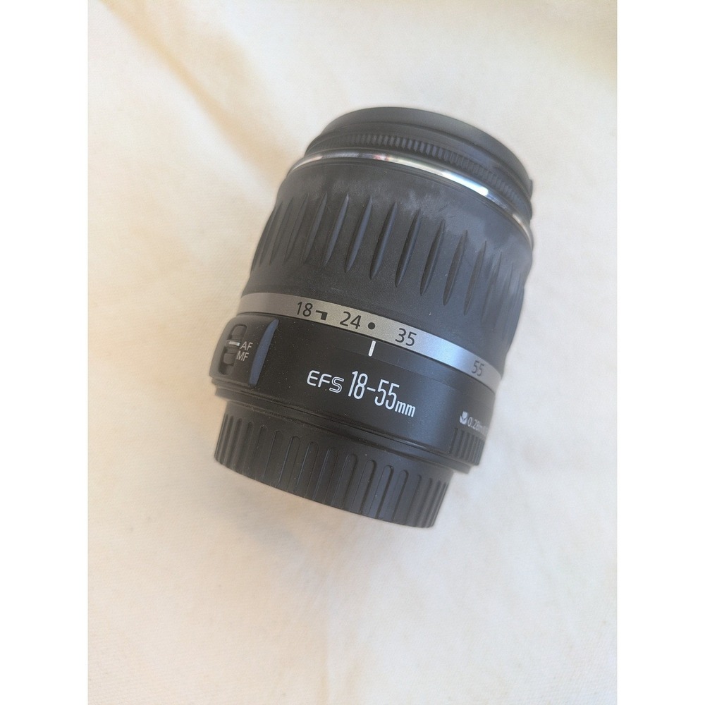 Canon EF-S 18-55mm f/3.5-5.6 Zoom Lens for DSLR Cameras Black